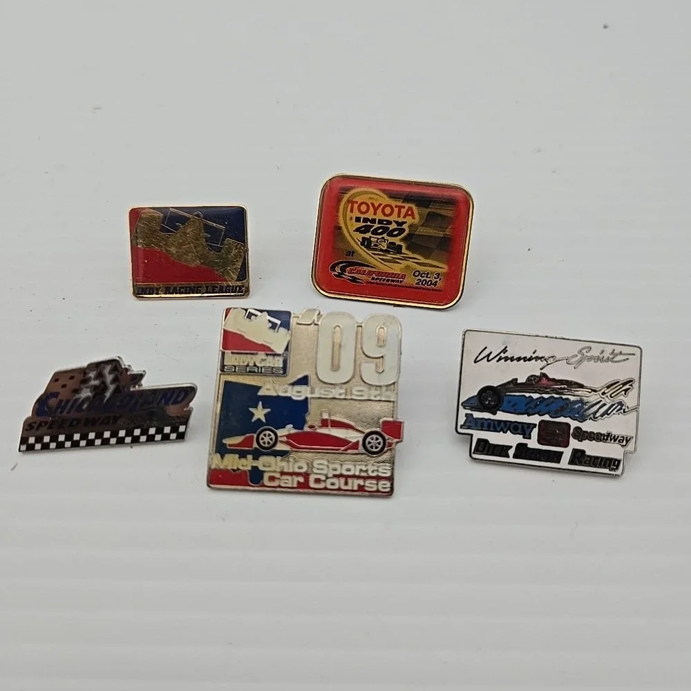 Indy Car Indy 500 Racing Lapel Pin Lot Of 5‎